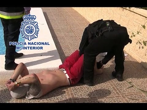 Caught on tape: British fugitive captured in Spain