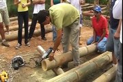 Curso de técnicas construtivas com bambu (1/4)