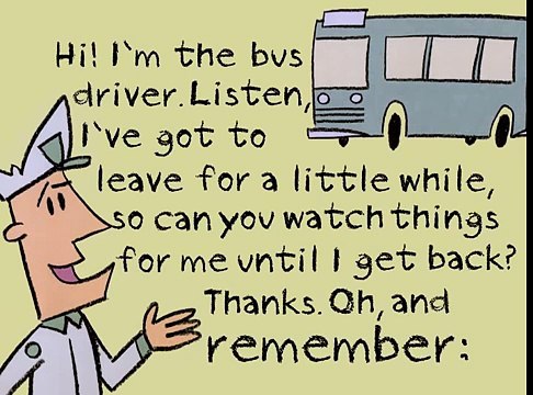 Don't let the pigeon drive the bus animation