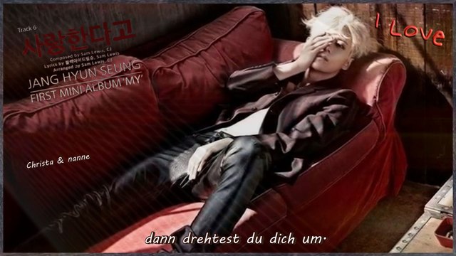 Jang Hyun Seung - I Love k-pop [german Sub] First Mini Album 'MY'