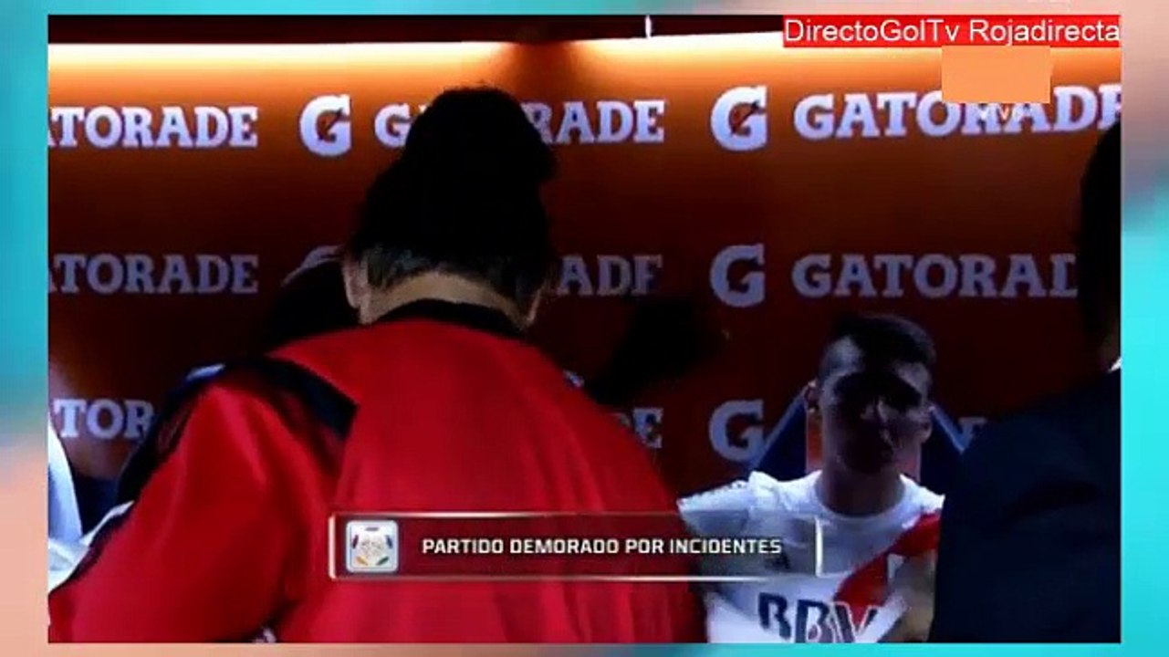 Asi quedaron jugadores de River Plate agredidos con gas mostaza