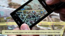 Maplens 2.0 - application for augmented reality