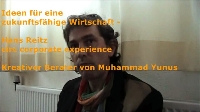 Ideen für eine zukunftsfähige Wirtschaft Hans Reitz