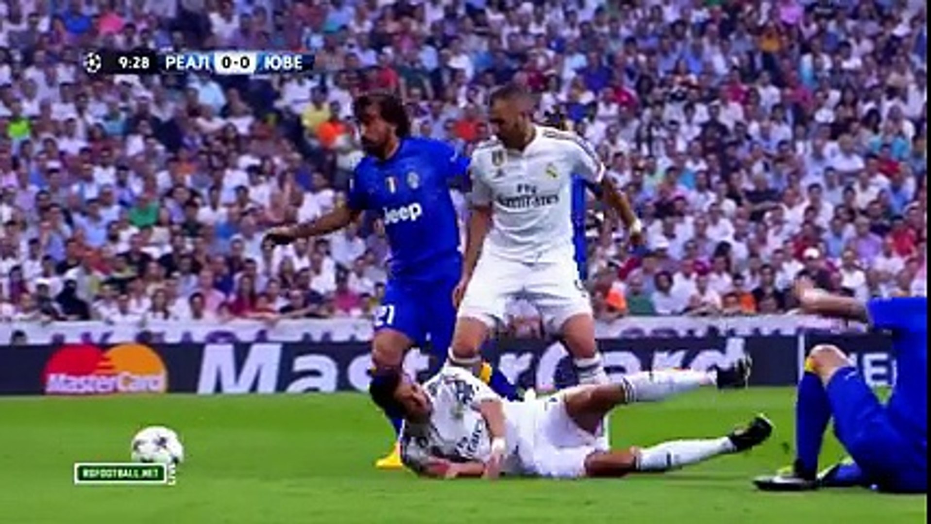 Ronaldo vs Juventus All actions in Real Madrid's 1-1 draw