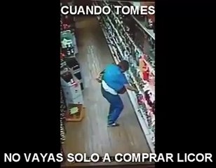 CAÍDA ÉPICA EN ESTADO ALCOHÓLICO