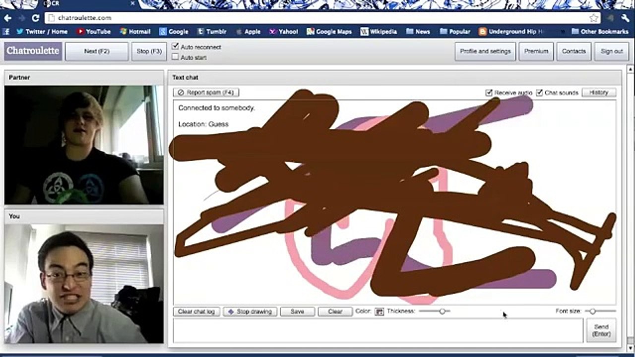 FILTHY FRANK DOES CHATROULETTE