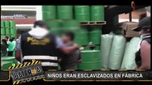 El Agustino: rescatan a menores que eran esclavizados en fábrica