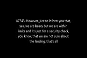 Alitalia Emergency Landing with Gear Problems at JFK (ATC)