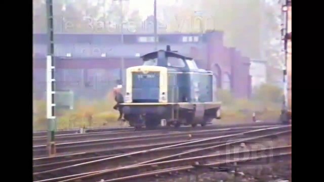Bundesbahn-Baureihe V100 auf der Eifelquerbahn (1988)