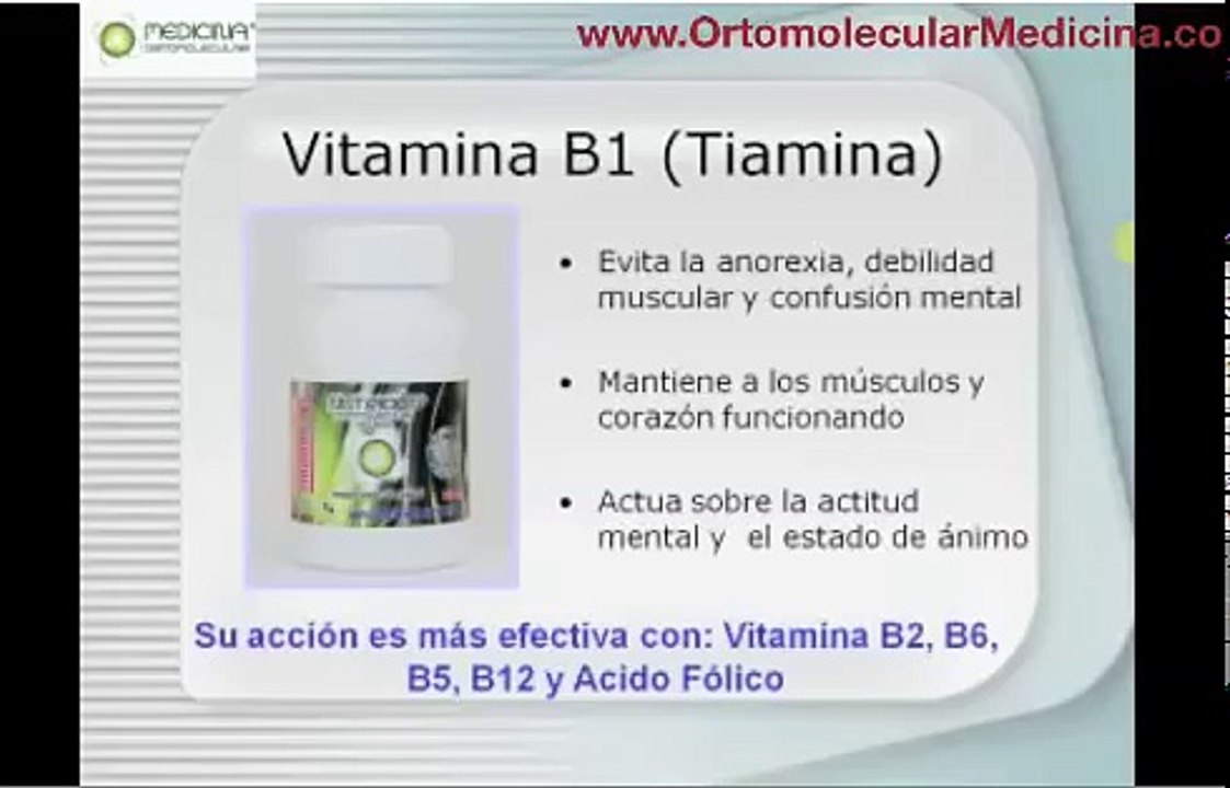 Vitamina B1 Tiamina