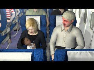 Man slaps baby on plane after calling him racial epithet