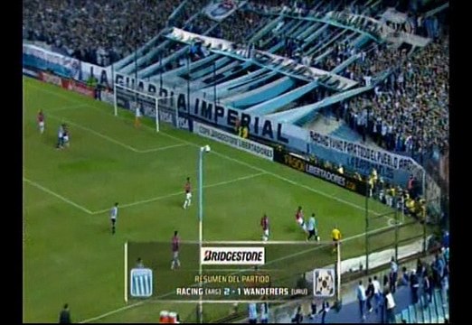 Racing Club venció 2-1 a Montevideo Wanderers y pasó a cuartos de la Libertadores