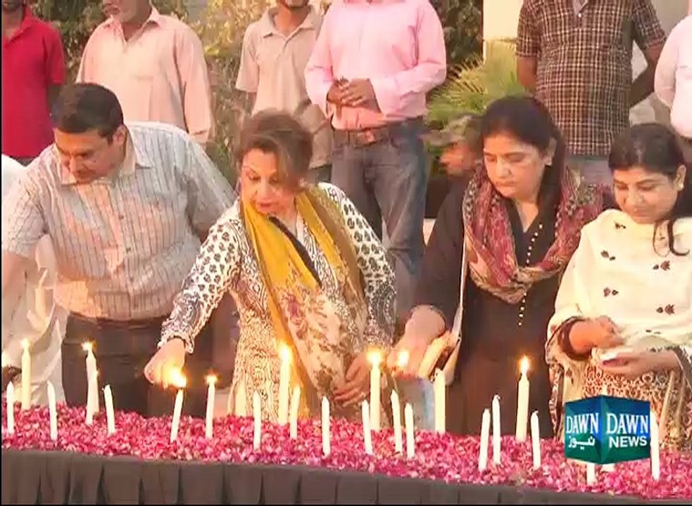 MQM holds candlelight vigil for Karachi bus attack victims