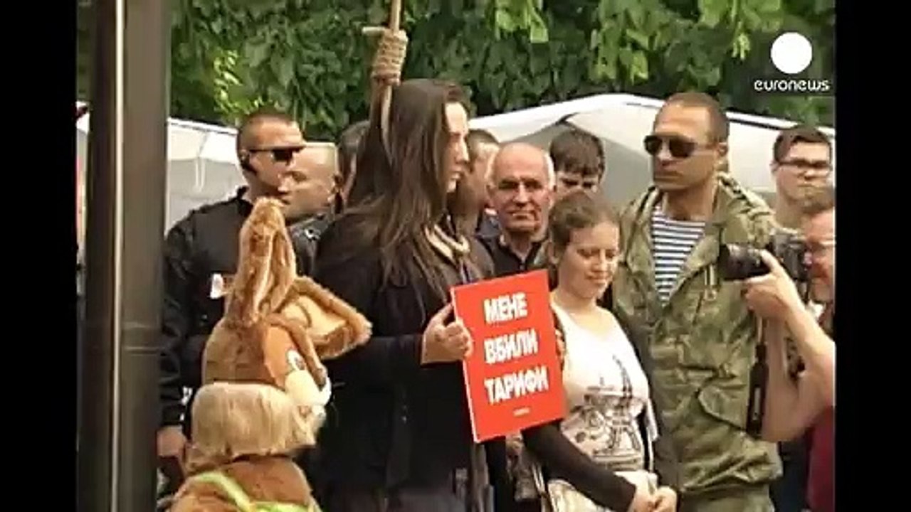 Protest in Kiew gegen hohe Energiepreise