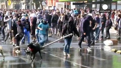 کشته شدن ۲ تن در تظاهرات دانشجویان شیلی