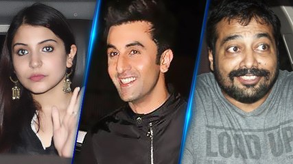 Bombay Velvet Team At Ranbir Kapoor's Party