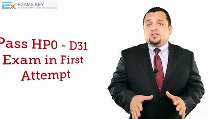 HP HP0-D31 Exam - A Step towards HP Certification