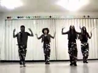 Dance steps to Bye Bye Bye