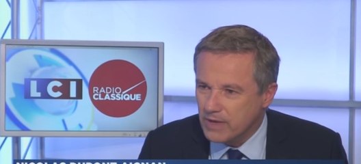 Nicolas Dupont-Aignan dénonce une «démolition systématique et méthodique» de l'école républicaine