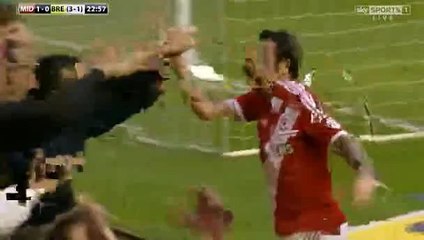 1-0 Tomlin Goal - Middlesbrough vs Brentford 15.05.2015
