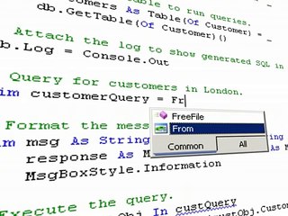Simple Object Model and Query (LINQ to SQL)