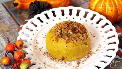 Easy Pumpkin Pie Mug Cake _ CHEAP CLEAN EATS