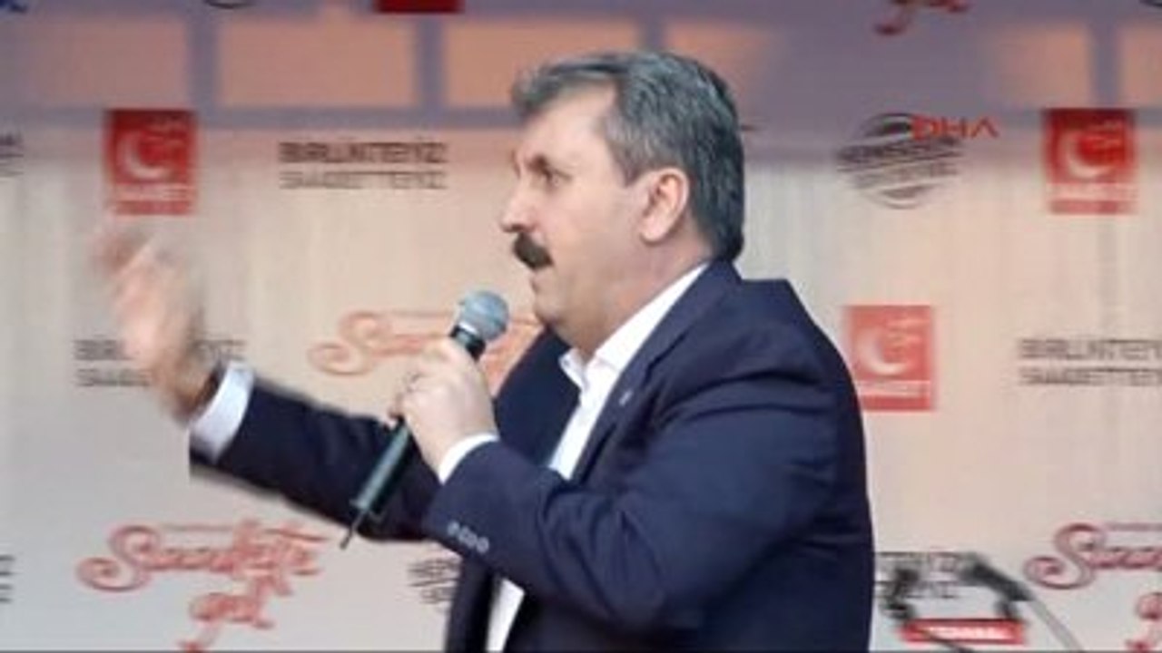 Adana - Sp ve BBP Liderleri Mustafa Destici ve...