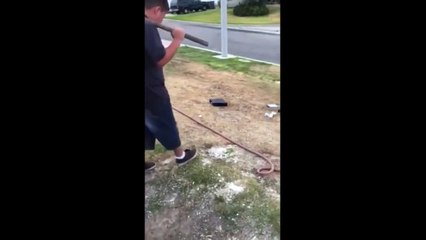 Father Makes His Son Destroy One Of His Xbox Consoles For Failing In School!