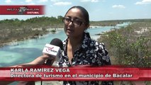 ESTROMATOLITOS, Laguna de Bacalar, Quintana Roo, México. (HD) y en 3D (Lentes Cian/Rojo)