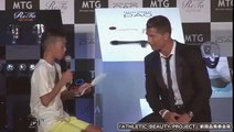 Cristiano Ronaldo comes to the rescue of Japanese child interviewer attempting Portuguese