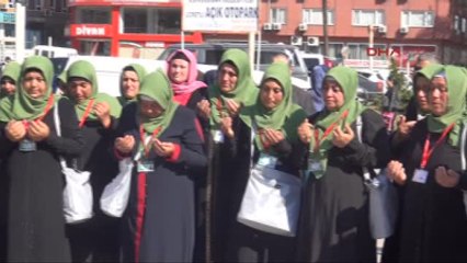 Zonguldak Dualarla Umreye Uğurlanan Romanlar Ağladı