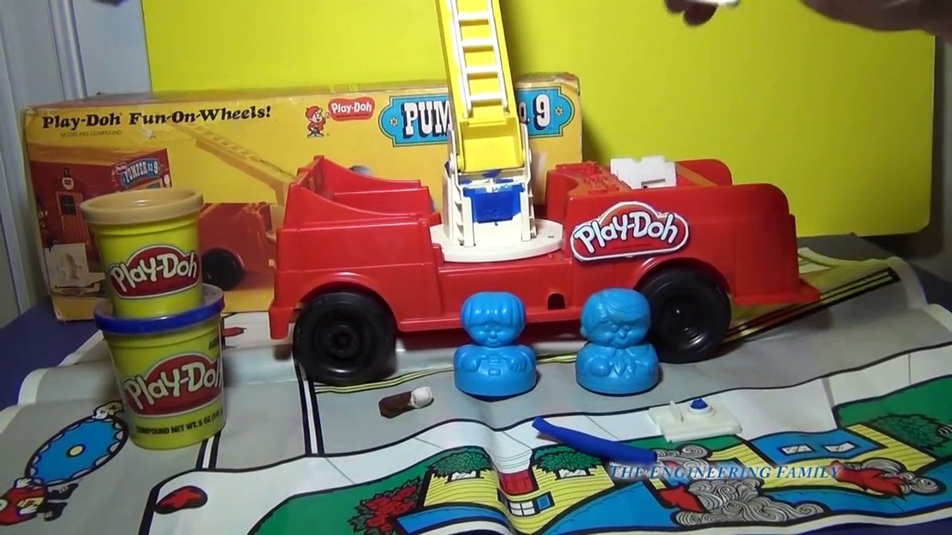 play doh fire truck