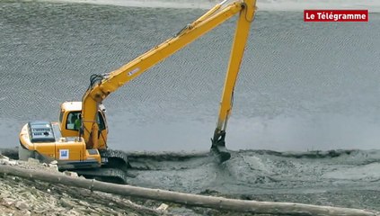 Lac de Guerlédan. Un travail de titan