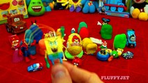 30 Surprise Eggs! Mickey Mouse Spongebob X Men Disney Pixar Cars Toys Hello Kitty Despicable Me 2