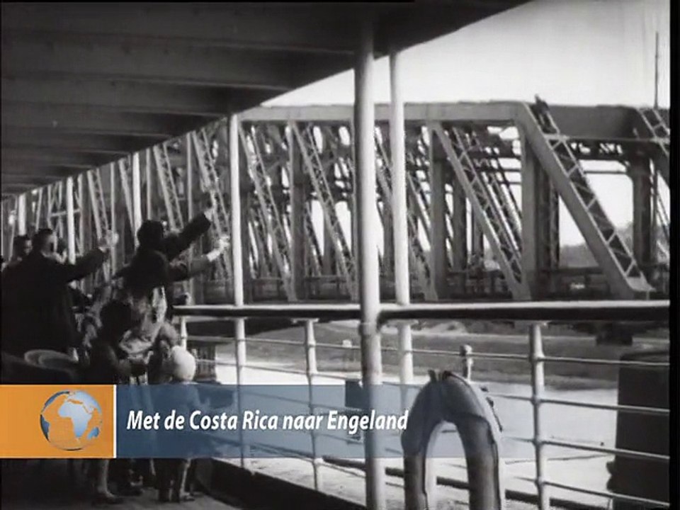 Met de Costa Rica naar engeland - 1930
