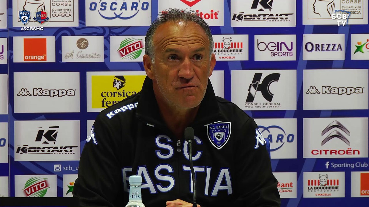 Bastia-Caen : Conf. d'avant-match de G. Printant