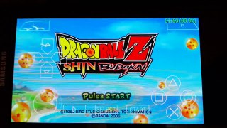 Dragon Ball Z Shin Budokai en emulador PPSSPP  para Android 2014