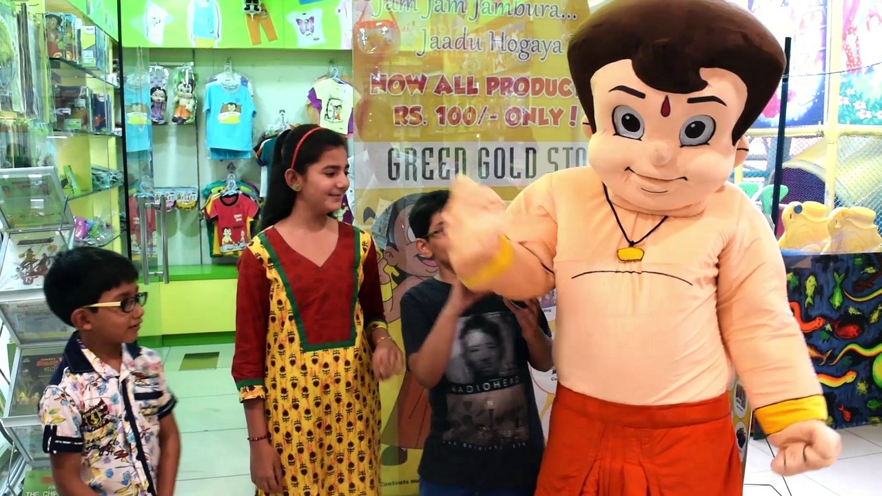 Chhota Bheeem Celebrating Birthday with Kids