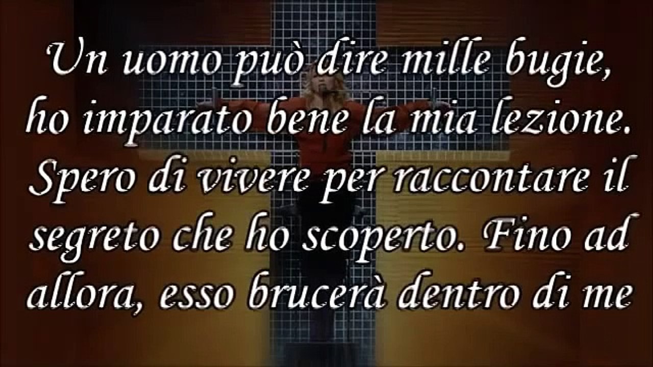 Live to Tell - Madonna (TRADUZIONE IN ITALIANO)