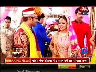 Saas Bahu Aur Betiyan Aaj Tak 15th May 2015 Video Watch part 2