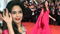 Cannes Film Festival 2015 | Mallika Sherawat Looks Elegant In Alexis Mabille Gown