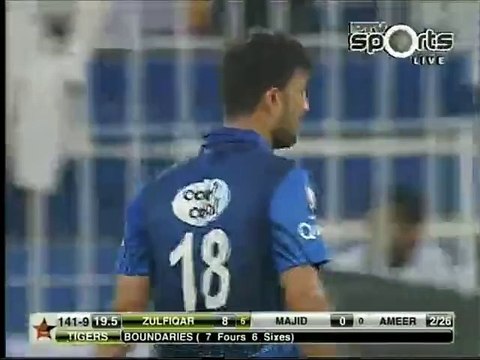 Zulfiqar Babar last moment 2 sixes highlights Karachi Dolphins v Multan Tigers May 14 2015 Haier Super8 T20 Cup