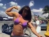 Women body builders Denise Hoshor Female muscle growth