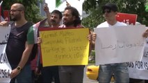 İsrail Başkonsolosluğu Önünde Protesto