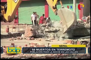Nepal: asciende a 66 el número de muertos tras el último terremoto