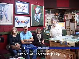 Otvoren 10. Majski likovni salon, 15. maj 2015. (RTV Bor)