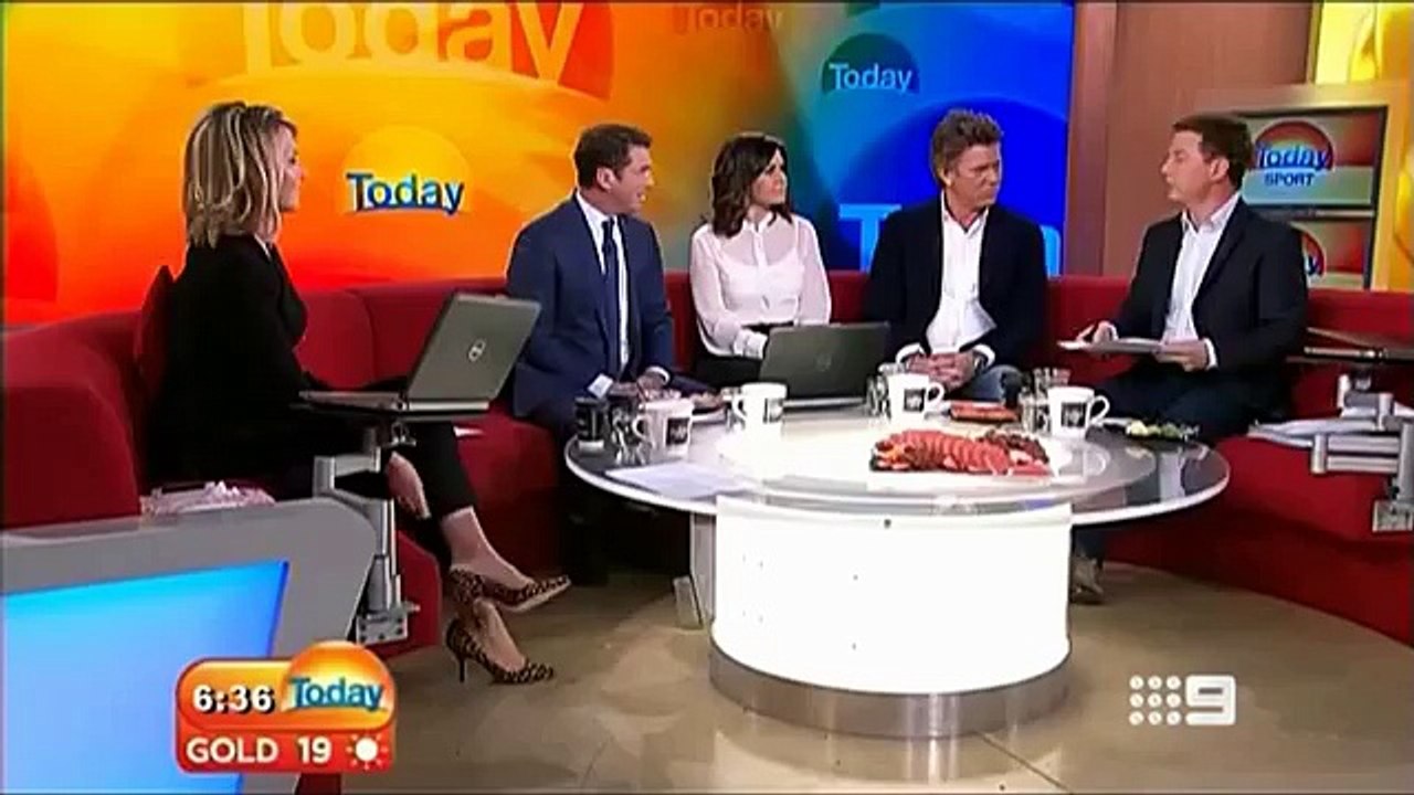 Today show doesn't know the language of Brazil...do caralho!!!