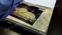 Lenjerii de pat bej din jacquard