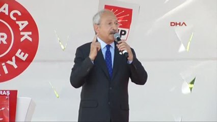 Kahramanmaraş CHP Lideri Kılıçdaroğlu Partisinin Düzenlediği Mitingde Konuştu-2