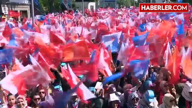 Afyon Başbakan Davutoğlu Partisinin Düzenlediği Mitinde Konuştu-aktüel Görüntüler 2